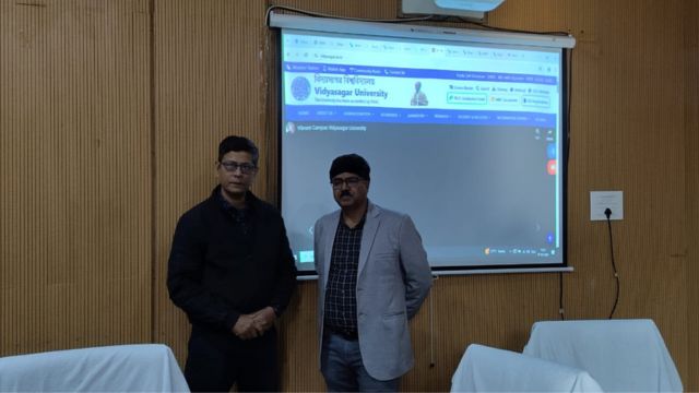 Vidyasagar University New Website Inauguration